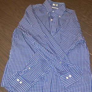Peter Millar blue dress shirt